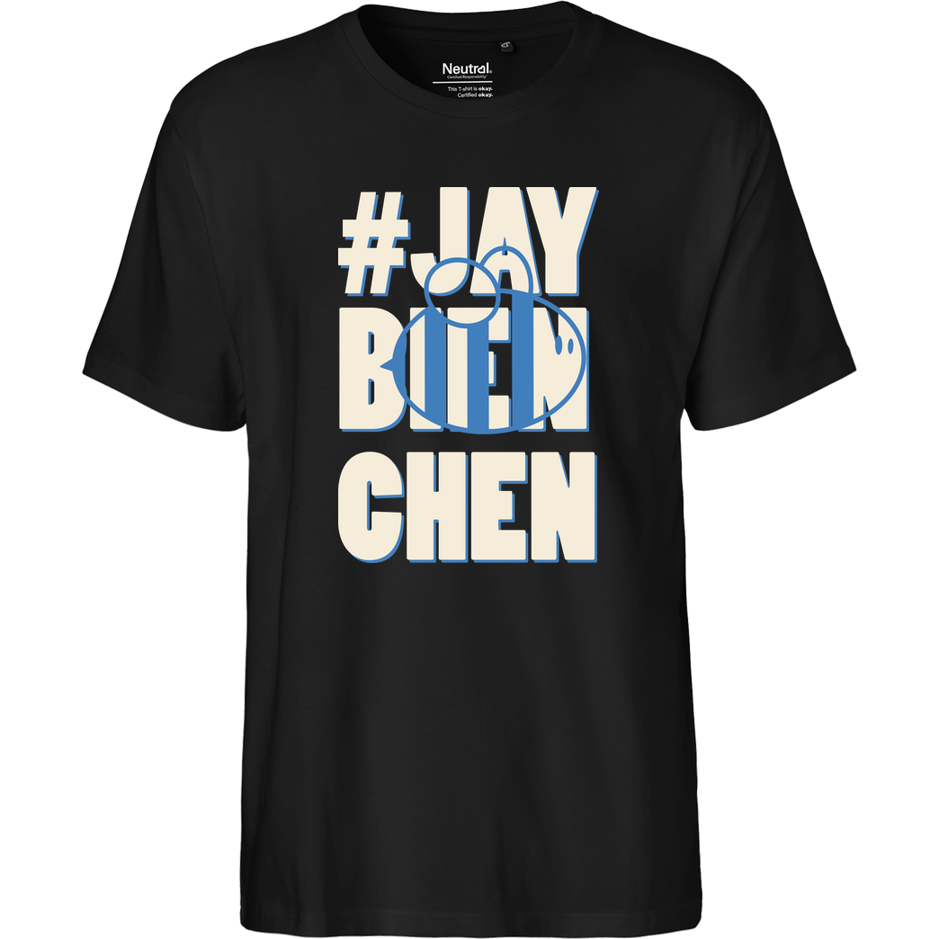 Jaybee Jaybee - Jaybienchen T-Shirt Fairtrade T-Shirt - schwarz