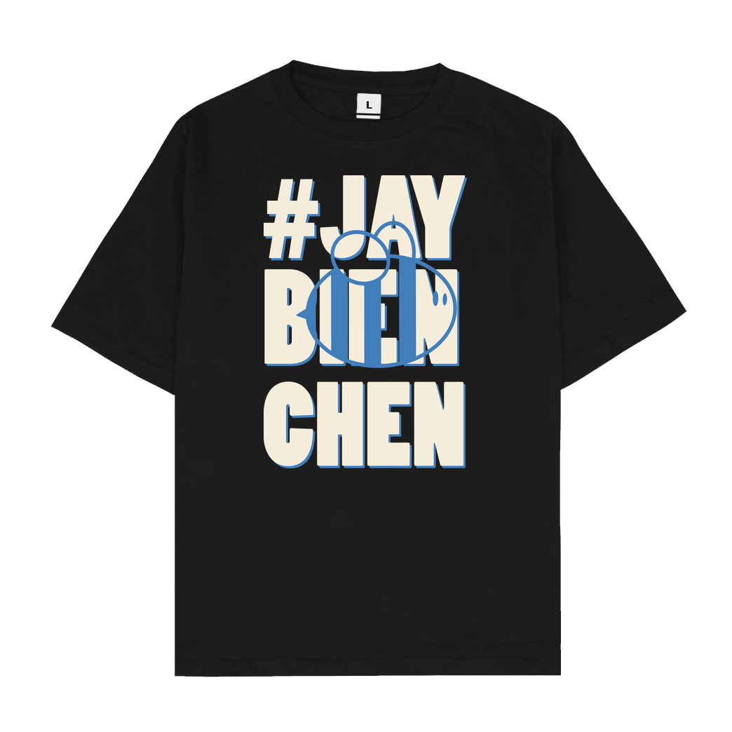 Jaybee Jaybee - Jaybienchen T-Shirt Oversize T-Shirt - Schwarz