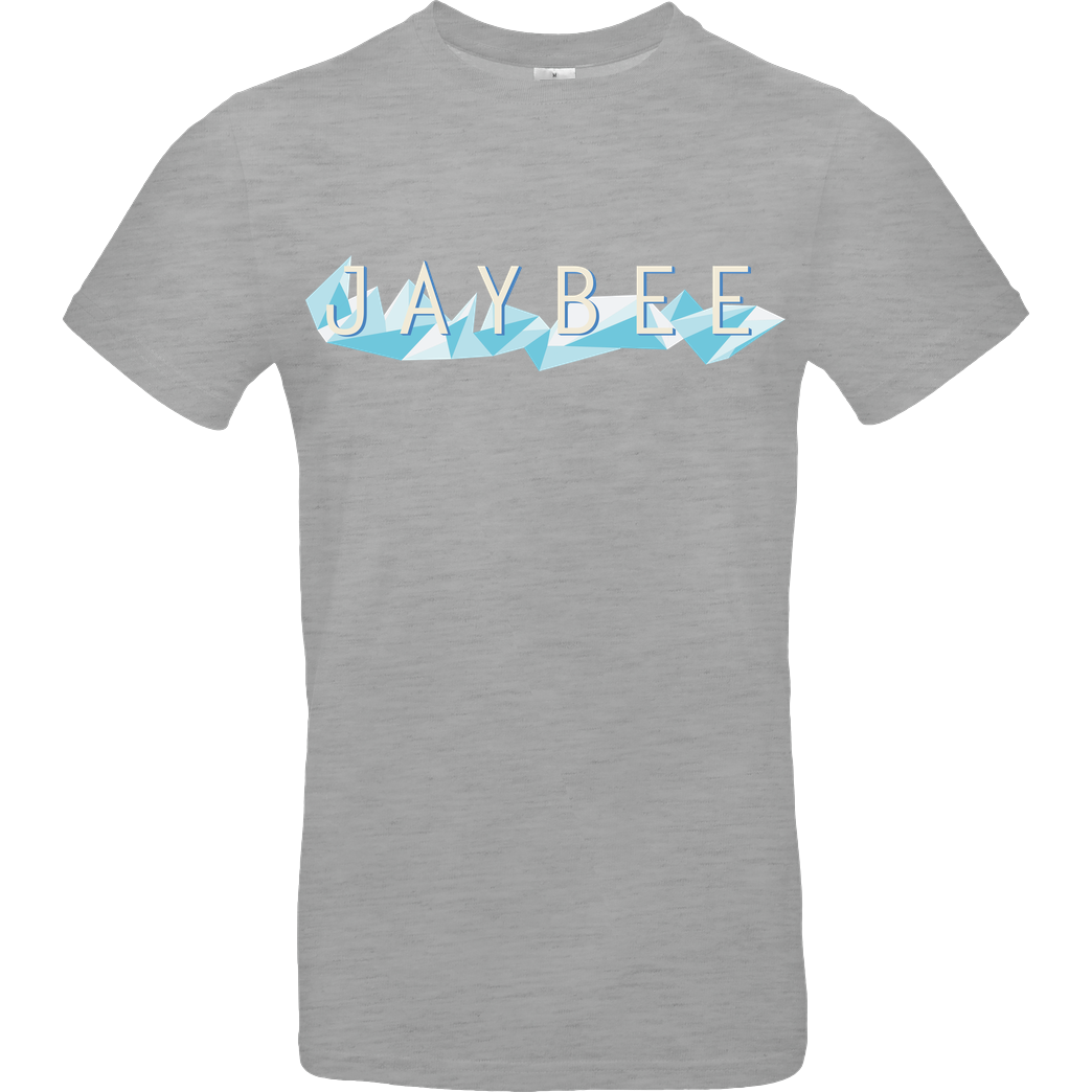 Jaybee Jaybee - Logo T-Shirt B&C EXACT 190 - heather grey