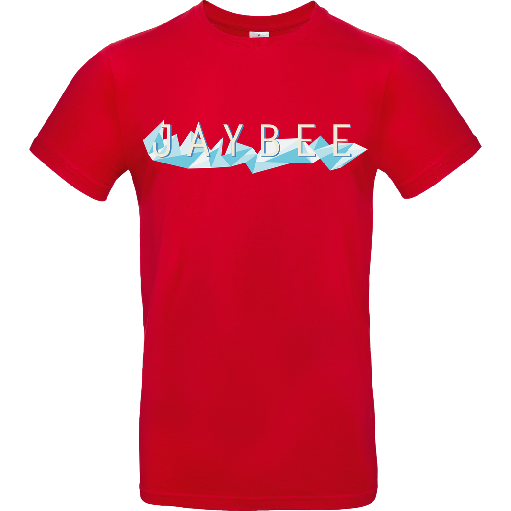 Jaybee Jaybee - Logo T-Shirt B&C EXACT 190 - Rot