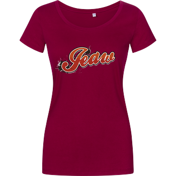 Jeaw - Logo Damenshirt berry
