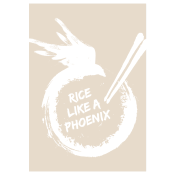 Joon Kim - Rice like a Phoenix Kunstdruck sand