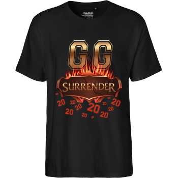 JorgoTheBEAST - GG Surrender 20 Fairtrade T-Shirt - schwarz