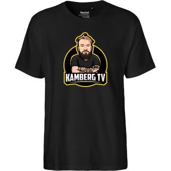 Kamberg TV - Kamberg Logo Fairtrade T-Shirt - schwarz