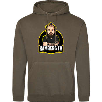 Kamberg TV - Kamberg Logo JH Hoodie - Khaki
