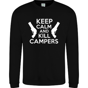 Keep Calm and Kill Campers JH Sweatshirt - Schwarz