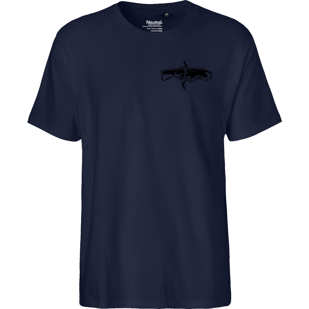 Kelvin und Marvin Kelvin und Marvin - Fäuste T-Shirt Fairtrade T-Shirt - navy