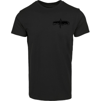 Kelvin und Marvin - Fäuste Hausmarke T-Shirt  - Schwarz