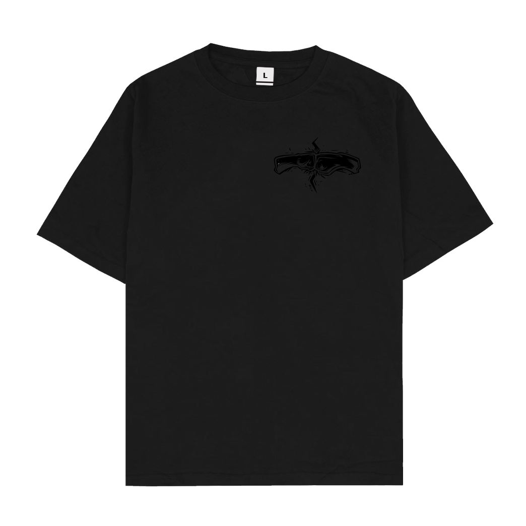 Kelvin und Marvin Kelvin und Marvin - Fäuste T-Shirt Oversize T-Shirt - Schwarz