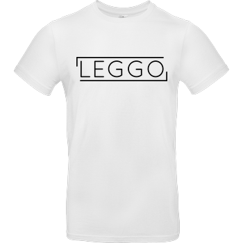 Kelvin und Marvin - Leggo T-Shirt B&C EXACT 190 - Weiß