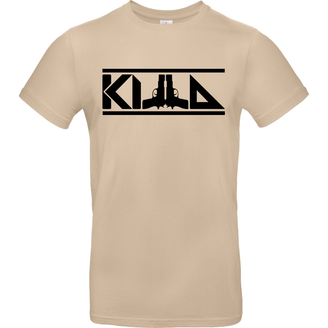 KillaPvP KillaPvP - Logo T-Shirt B&C EXACT 190 - Sand