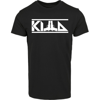 KillaPvP - Logo Hausmarke T-Shirt  - Schwarz