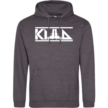 KillaPvP - Logo JH Hoodie - Dark heather grey