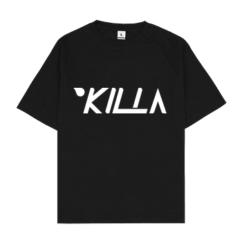 KillaPvP - Logo Oversize T-Shirt - Schwarz