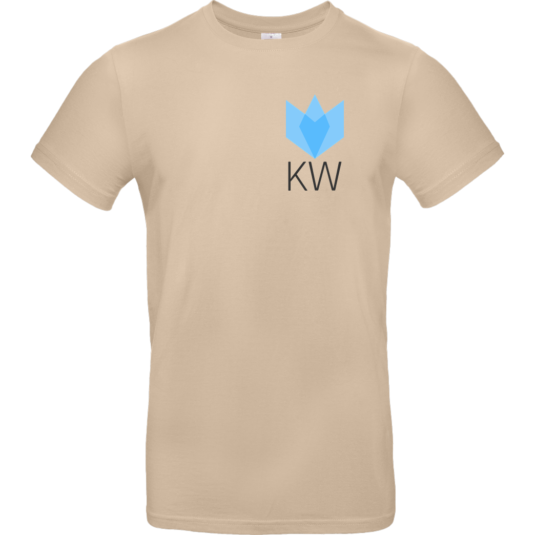 KLAERWERK Community Klaerwerk Community - KW T-Shirt B&C EXACT 190 - Sand