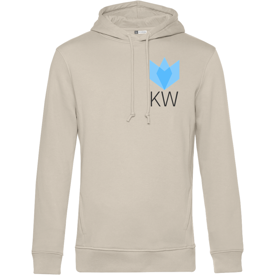 KLAERWERK Community Klaerwerk Community - KW Sweatshirt B&C HOODED INSPIRE - Cremeweiß