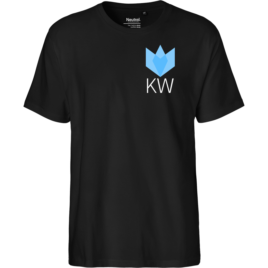 KLAERWERK Community Klaerwerk Community - KW T-Shirt Fairtrade T-Shirt - schwarz