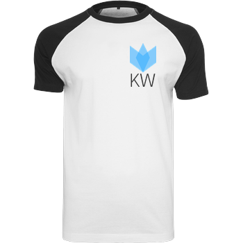 Klaerwerk Community - KW Raglan-Shirt weiß