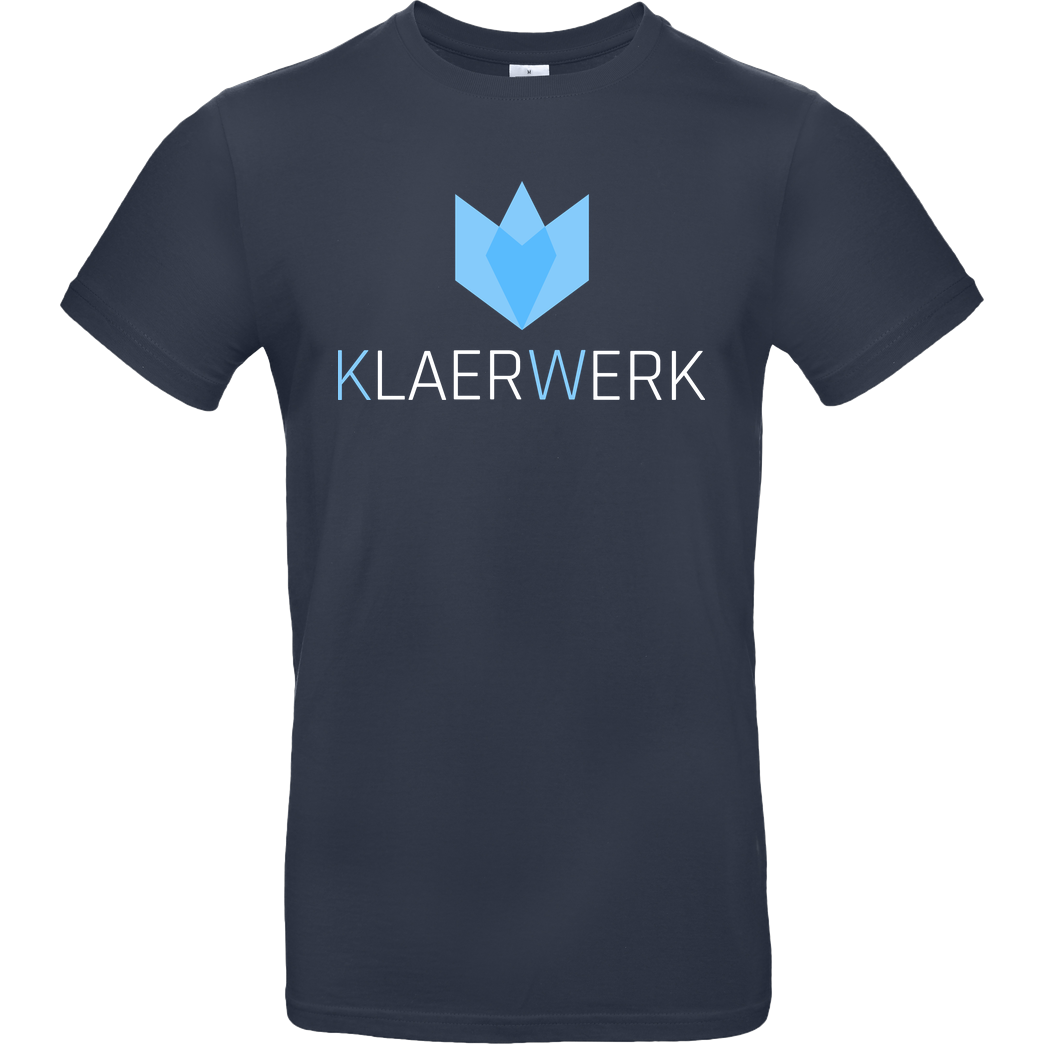 KLAERWERK Community Klaerwerk Community - Logo T-Shirt B&C EXACT 190 - Navy