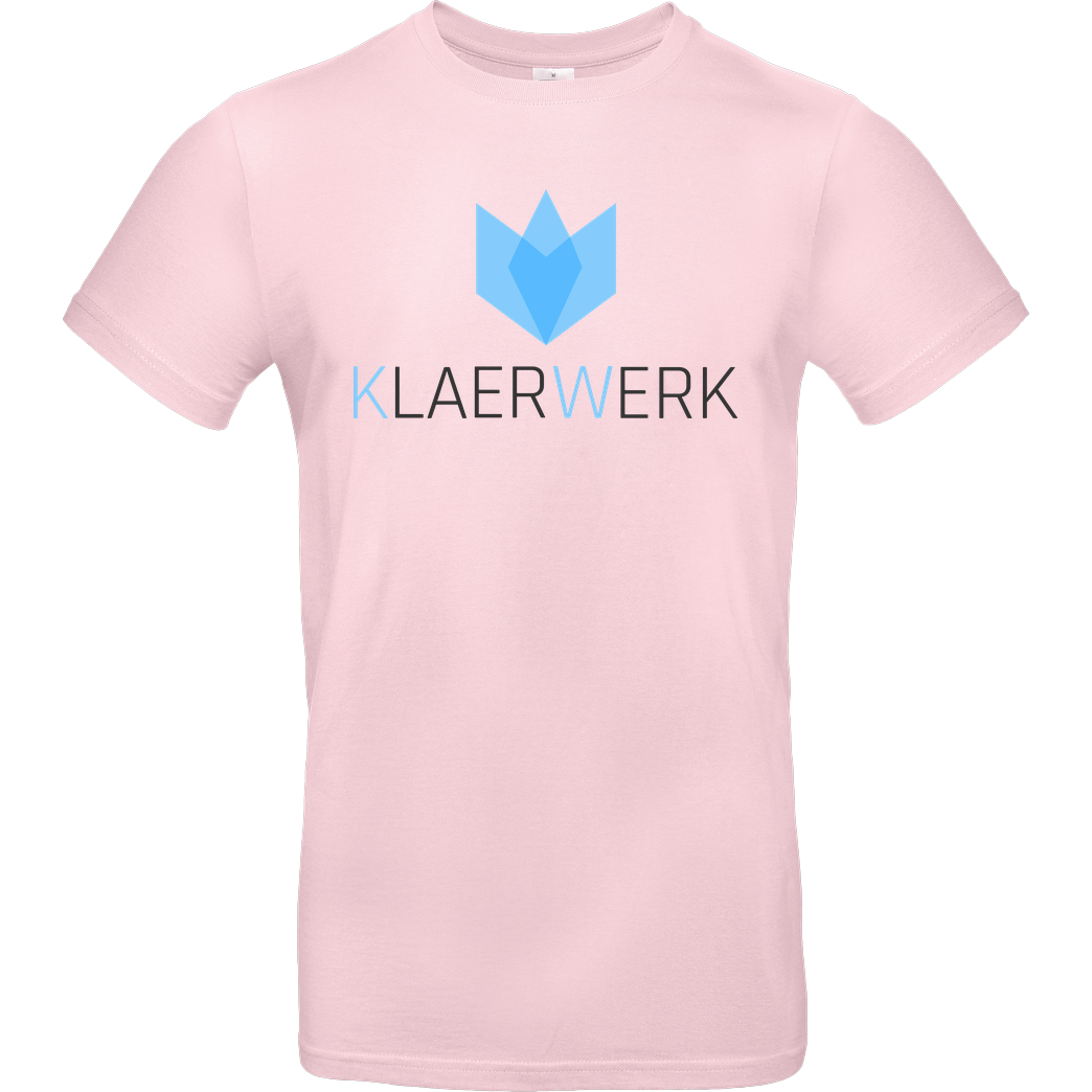 KLAERWERK Community Klaerwerk Community - Logo T-Shirt B&C EXACT 190 - Rosa