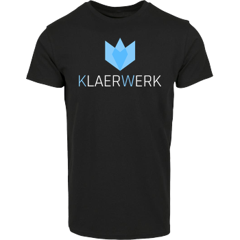 Klaerwerk Community - Logo Hausmarke T-Shirt  - Schwarz