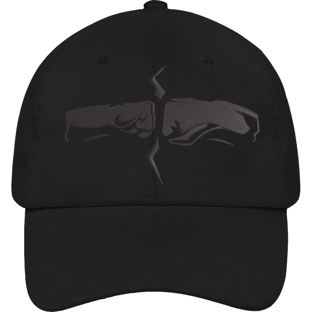 Kelvin und Marvin KM - Sportswear -BlackonBlack Cap Basecap black