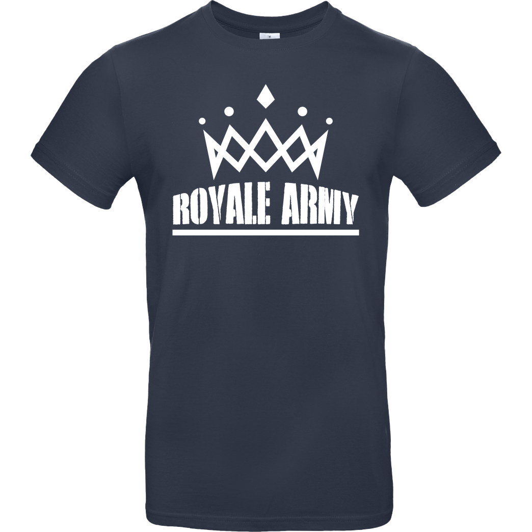 Krench Royale Krench - Royale Army T-Shirt B&C EXACT 190 - Navy