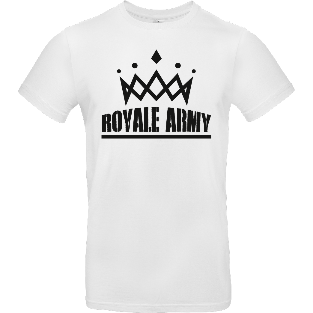 Krench Royale Krench - Royale Army T-Shirt B&C EXACT 190 - Weiß