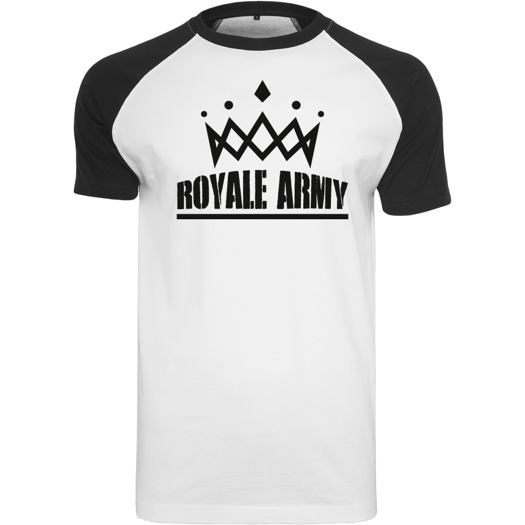 Krench Royale Krench - Royale Army T-Shirt Raglan-Shirt weiß