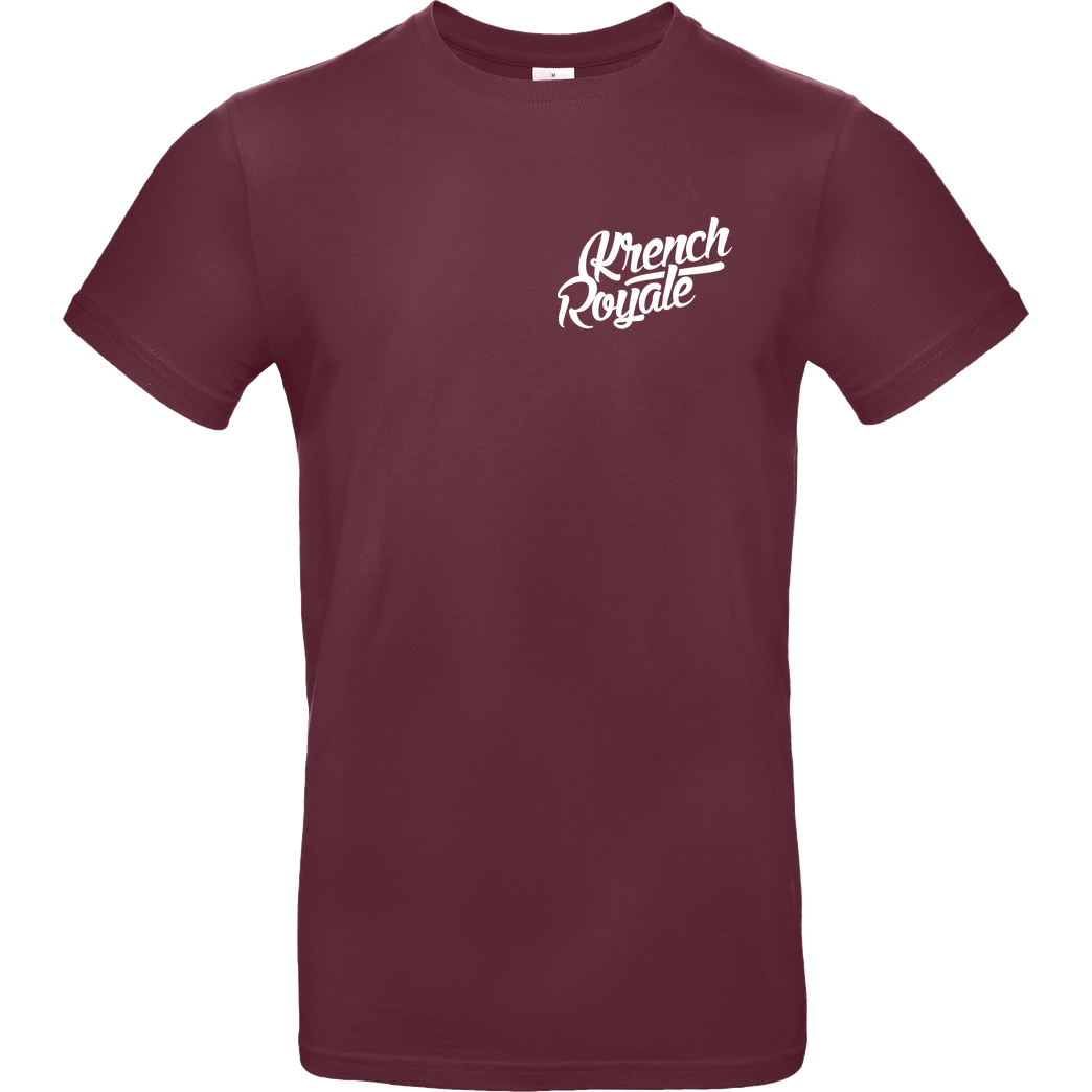 Krench Royale Krench - Royale T-Shirt B&C EXACT 190 - Bordeaux