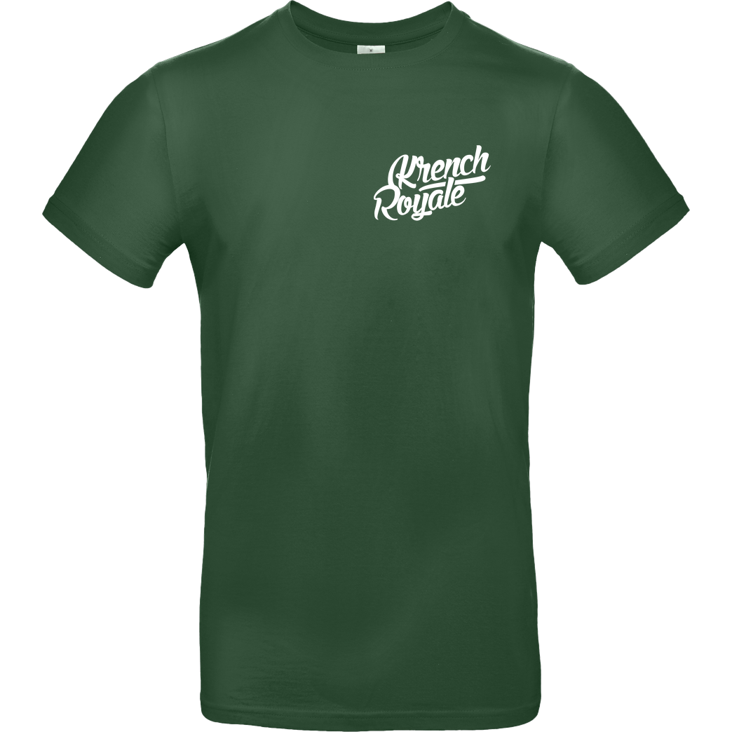 Krench Royale Krench - Royale T-Shirt B&C EXACT 190 - Flaschengrün