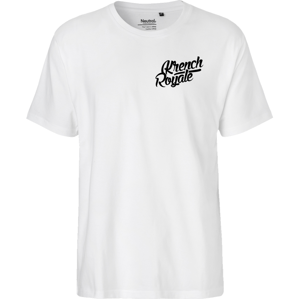 Krench Royale Krench - Royale T-Shirt Fairtrade T-Shirt - weiß