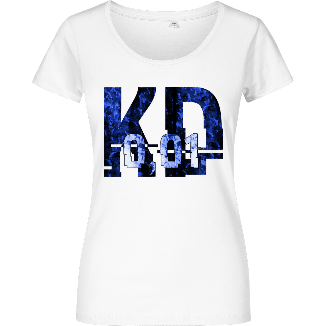 Krench Royale Krencho - Blue Matter T-Shirt Damenshirt weiss