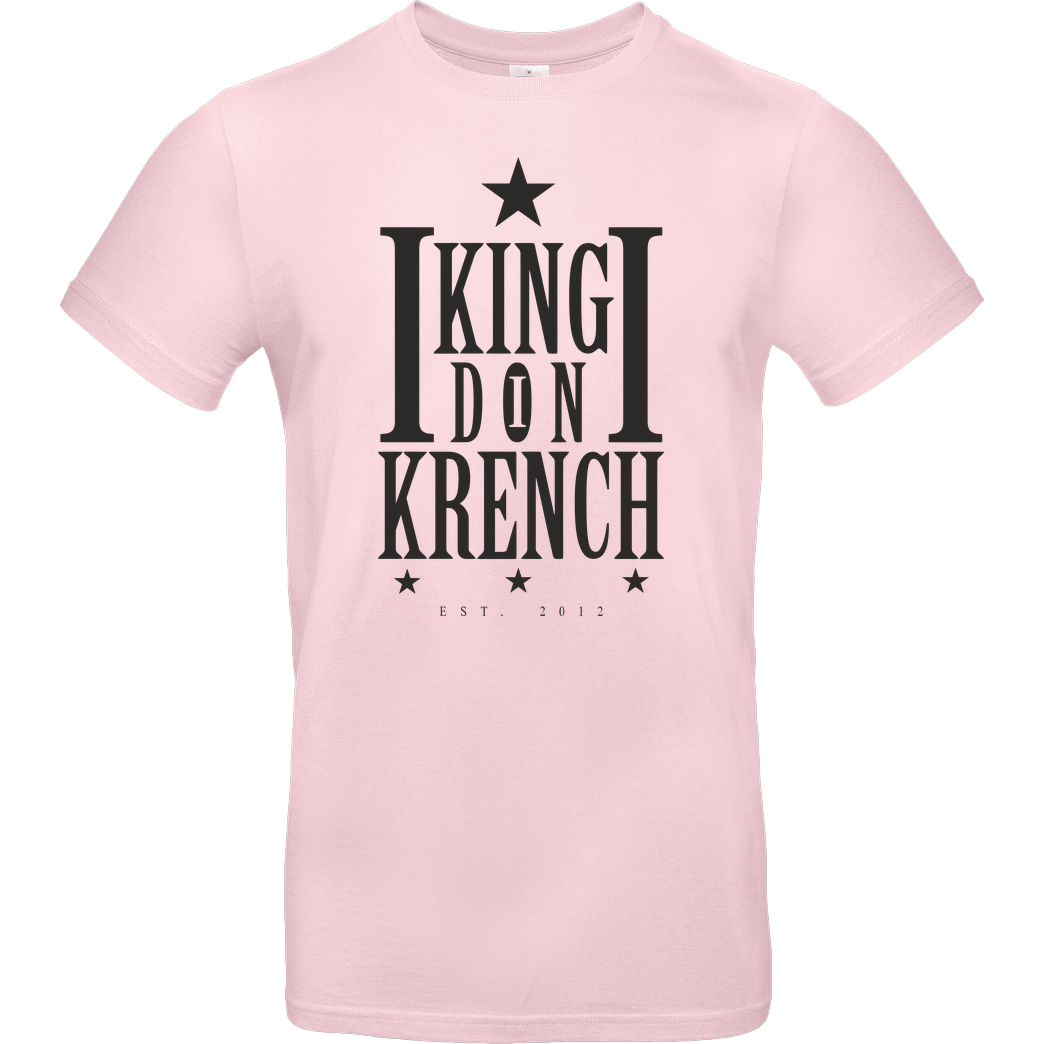 Krench Royale Krencho - Don Krench T-Shirt B&C EXACT 190 - Rosa