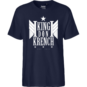 Krencho - Don Krench Wings Fairtrade T-Shirt - navy