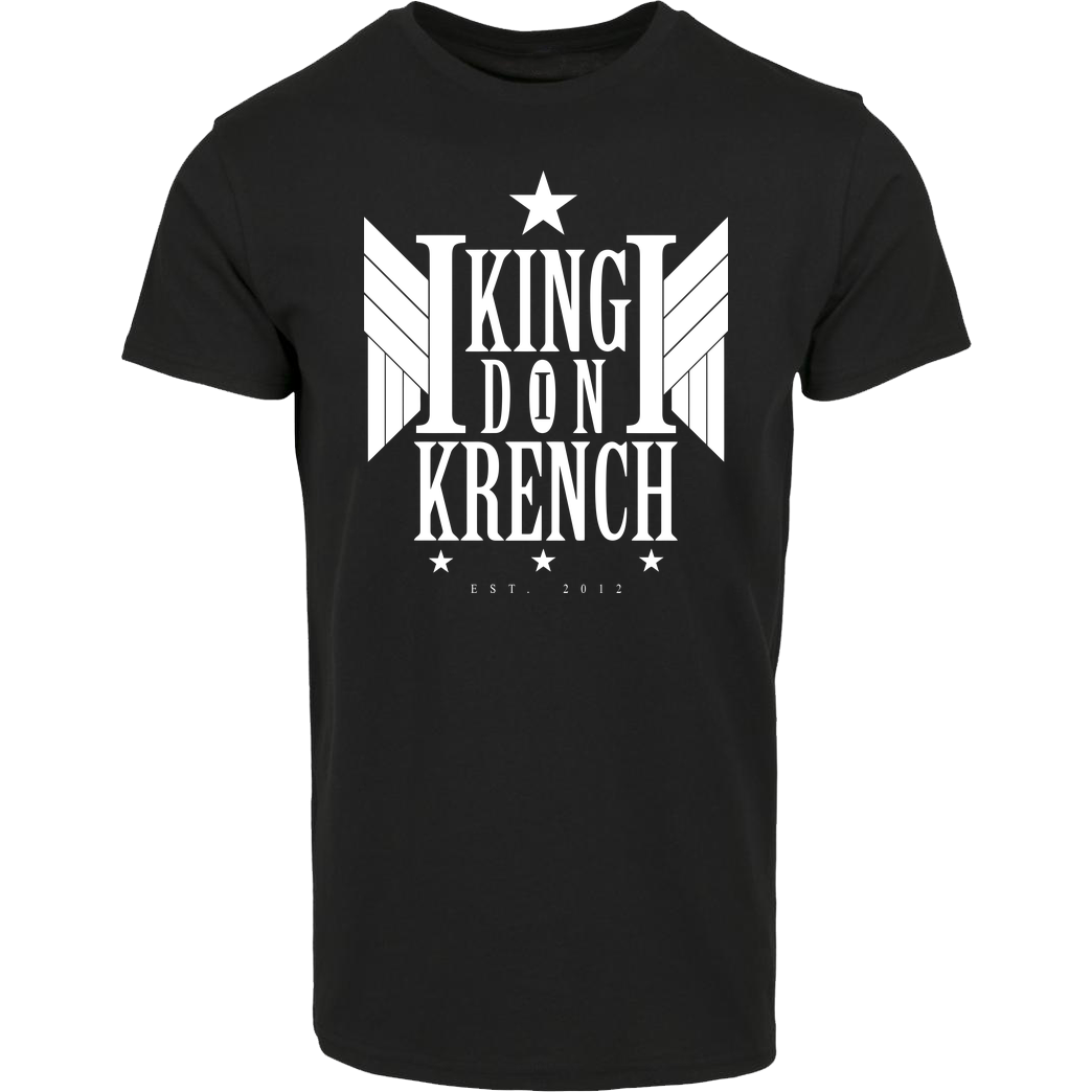 Krench Royale Krencho - Don Krench Wings T-Shirt Hausmarke T-Shirt  - Schwarz