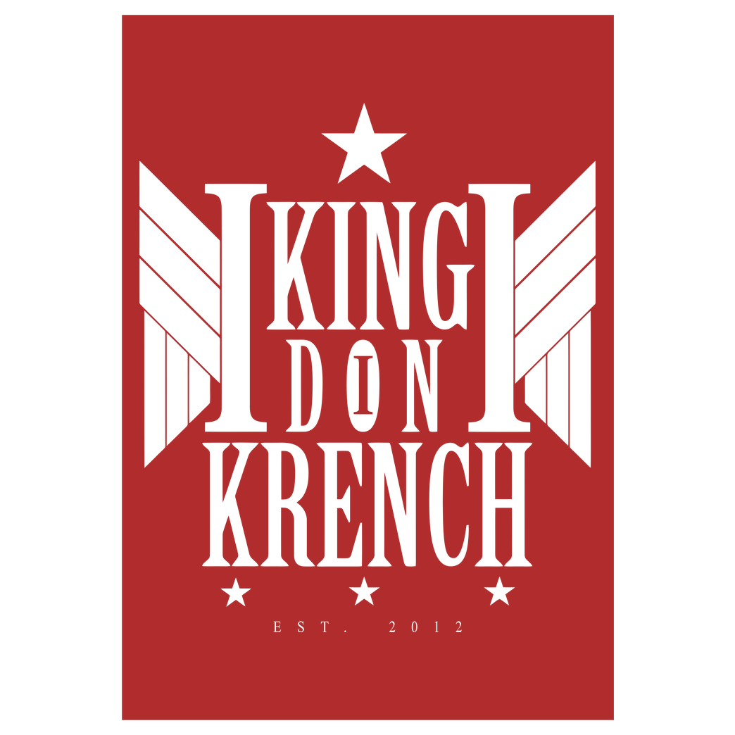 Krench Royale Krencho - Don Krench Wings Druck Kunstdruck rot