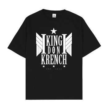 Krencho - Don Krench Wings Oversize T-Shirt - Schwarz