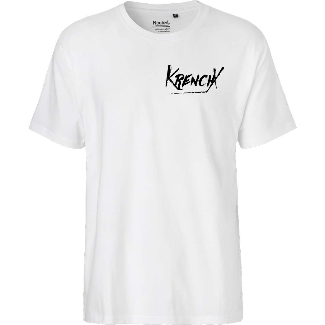 Krench Royale Krencho - KrenchX T-Shirt Fairtrade T-Shirt - weiß