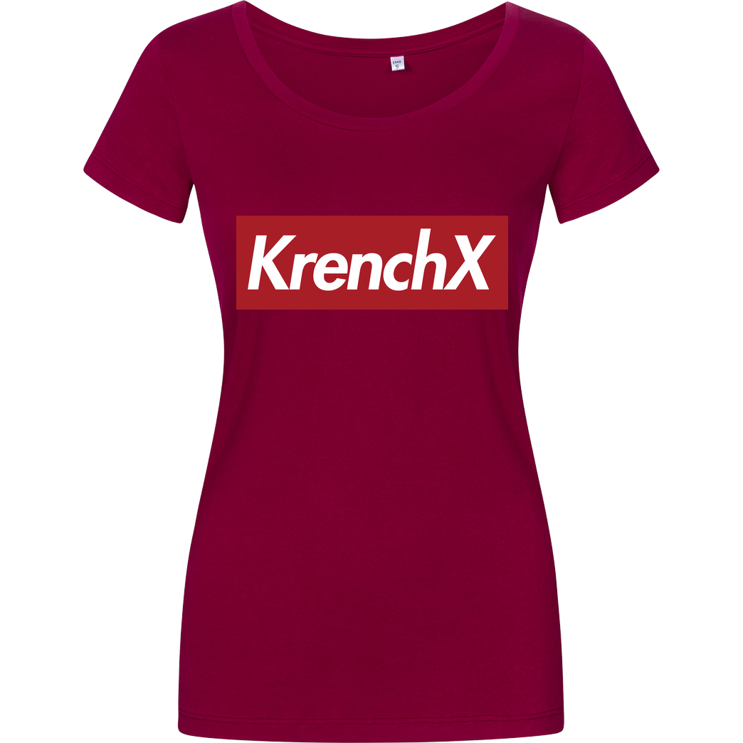 Krench Royale Krencho - KrenchX new T-Shirt Damenshirt berry