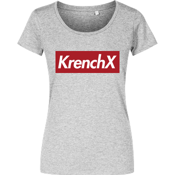 Krencho - KrenchX new Damenshirt heather grey