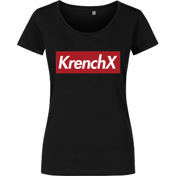 Krencho - KrenchX new Damenshirt schwarz