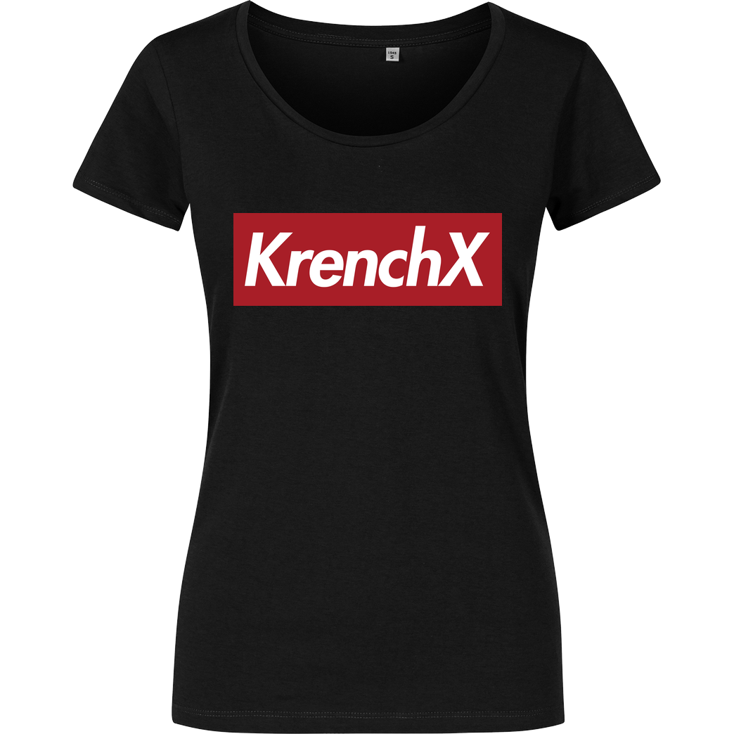 Krench Royale Krencho - KrenchX new T-Shirt Damenshirt schwarz