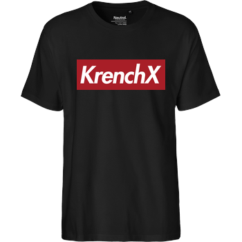 Krencho - KrenchX new Fairtrade T-Shirt - schwarz