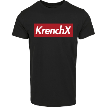 Krencho - KrenchX new Hausmarke T-Shirt  - Schwarz