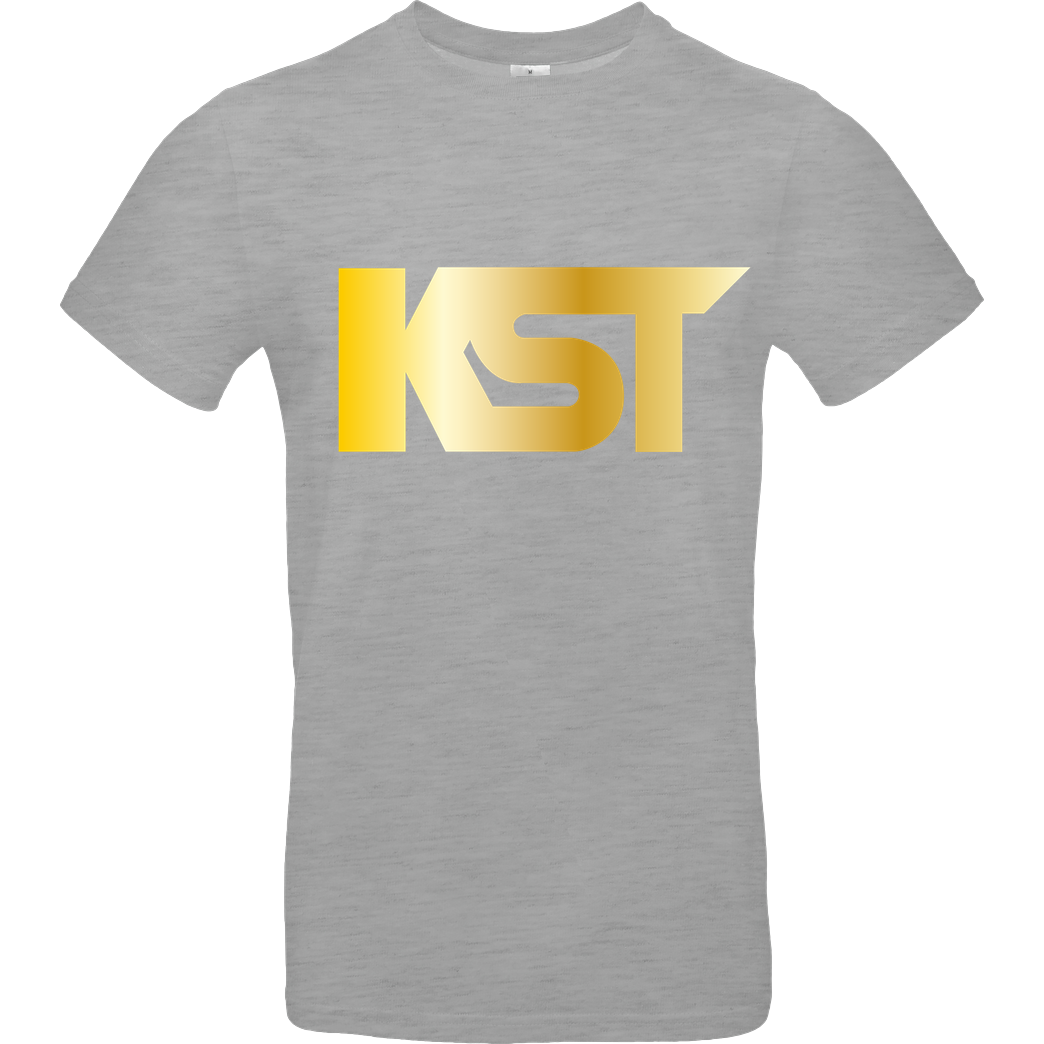 KsTBeats KsTBeats - KST T-Shirt B&C EXACT 190 - heather grey