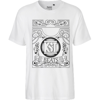 KsTBeats - Oldschool Fairtrade T-Shirt - weiß