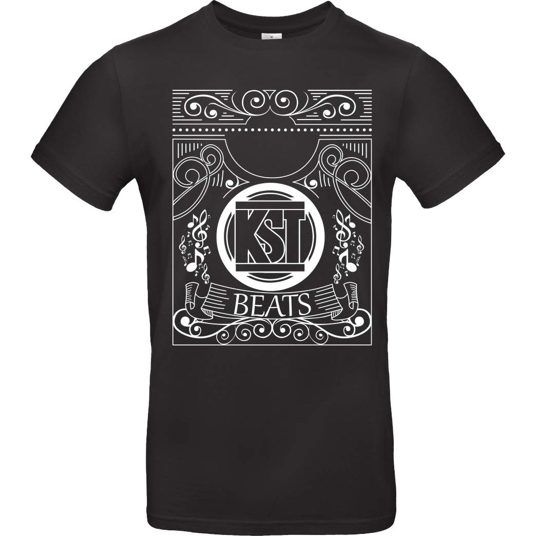 KsTBeats KsTBeats - Oldschool T-Shirt B&C EXACT 190 - Schwarz