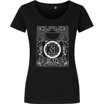 KsTBeats - Oldschool Damenshirt schwarz