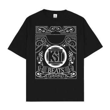 KsTBeats - Oldschool Oversize T-Shirt - Schwarz